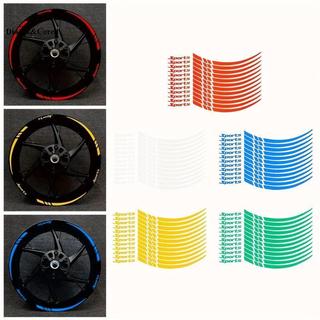 DIAPER & CORED Đa Năng 18-21 "Bánh Xe Máy Vành Phản Quang Sọc Decal Dán YTH