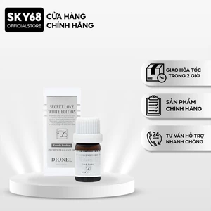 [THANH LÝ][MẤT HỘP] Nước Hoa Vùng Kín Hương Hoa Cam DIONEL Secret Love Nature White Edition Special Inner Perfume 5ml