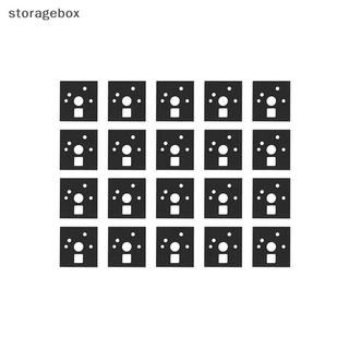 [Hộp lưu trữ] 120 CÁI PORON PE EVA Pad cho bàn phím cơ PCB Switch Pads Stiers Chất liệu xốp Gasket Cải thiện BM60 BM65 BM68 XD64 BM80 Đẹp