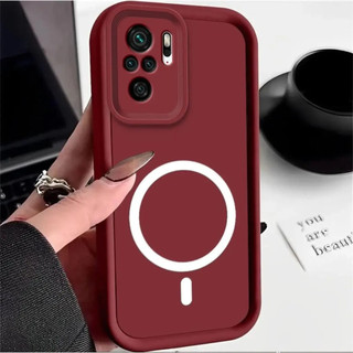 Ốp Điện Thoại, Dành Cho Redmi Note 10 Pro / Note 10 10S, Ốp Lưng Cho Redmi Note 10 Pro Max, Có Sạc Không Dây, Nhãn Dán Vòng Từ Tính, Vỏ Silicon Mềm Chống Sốc, Điện Thoại Toàn Thân Prot