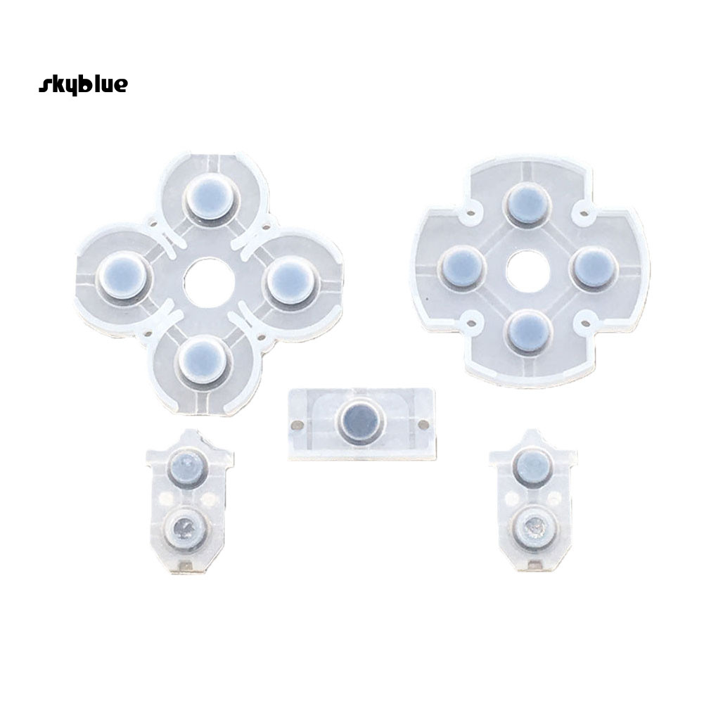 [Sy] Bộ phận thay thế trò chơi Bộ điều khiển nút tay cầm chơi Game Miếng đệm dẫn điện cho SONY PS4