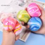 Đồ chơi bóp bóng bột cầu vồng Tpr mềm Giảm căng thẳng Fidget cho trẻ em Người lớn Tiện ích giải nén di động đầy màu sắc Tiện ích giải nén lo âu Dự tiệc Quà tặng Đồ chơi vui nhộn Đồ chơi mềm