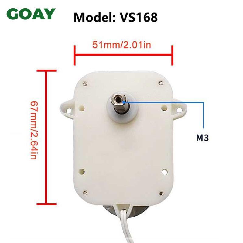 GOAY Cho VS168 DC 3V Đồng Hồ Winder Động Cơ Tự Động Cơ Đồng Hồ Winder Case Shaker Động Cơ Xoay Hộp Đồng Hồ Động Cơ VN