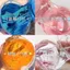 Bộ keo dán trẻ em Hộp lớn Slime Girl Bộ đồ chơi bùn pha lê giải nén giá rẻ04080408