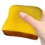 Đồ chơi bóp hình bánh mì nướng Hình dạng bánh mì thực tế Đồ chơi kẹp giác quan phục hồi chậm cho bé trai bé gái Thanh thiếu niên solekvn