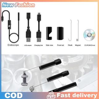 3 trong 1 USB Type-C nội soi kiểm tra borescope 5.5/7/8 mét ống kính HD máy ảnh IP68
