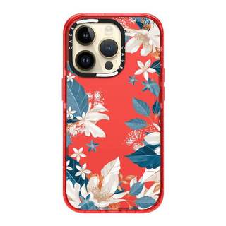 CASECASE X Hoa Trong Giấc Mơ Cam / Đỏ / Perri Tím Kẹo Bộ Sưu Tập Màu Sắc Trong Suốt Cứng Hút Từ Tính Tác Động Dành Cho Apple IPhone 13 14 15 16 17Pro Max Plus Có Hộp