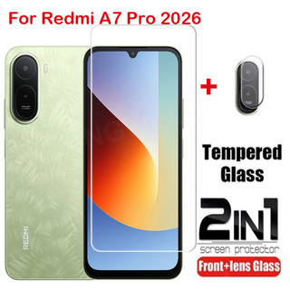 Dành Cho Redmi A7 Pro 4G 5G Poco C81 Pro C81x5G 4G 2026 Full Cover Kính Cường Lực Mặt Trước Phim Bảo Vệ Màn Hình Mặt Sau Ống Kính Máy Ảnh Phim Bảo Vệ