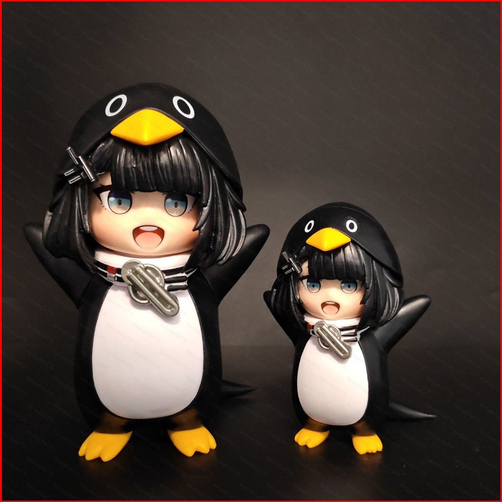 SY Arknights: Endfield Gugu Gaga Chim Cánh Cụt Quản Lý Chibi Nhân Vật Hành Động Bộ Sưu Tập Dễ Thương Trang Trí