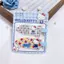 Hello Kitty Cổ Điển Denim Xanh Series Dễ Thương Hoạt Hình Dễ Thương Bên Kẹp Nổ Kẹp 003
