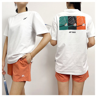 Áo sơ mi nam nữ cổ điển họa tiết cầu lông, chất liệu 100% cotton thoáng mát, phù hợp tập luyện