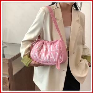 Gentlewoman Mới Túi Đeo Vai In Chữ Túi Xô Nhẹ Thiết Kế Dung Tích Lớn