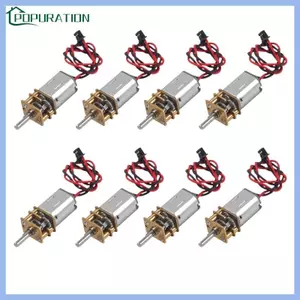 POP 8 Chiếc Nhỏ N20 Gear Động Cơ Thay Thế 3V-6V Tốc Độ Chậm Full Kim Loại Hộp Số Động Cơ Nhỏ Cho Điều Khiển Từ Xa Phụ Kiện Xe Hơi