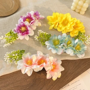 Đồ trang trí tóc nữ phong cách hoa anh đào - Hoa lược và kẹp tóc