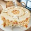 Khăn trải bàn tròn XYLJJ14 Độc quyền để cung cấp thương mại điện tử Có thể đóng gói riêng Khăn trải bàn mạ vàng chống thấm nước Chống dầu chống @ -