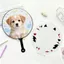 ITRUMPET Picket Fan Cover, Tay áo quạt Sasuke chống bụi, Phim hoạt hình PVC cầm tay Quạt bảo vệ màn hình Người hâm mộ hòa nhạc thần tượng