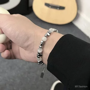 Vòng tay opal thủ công - Quà tặng tinh tế cho nam và nữ