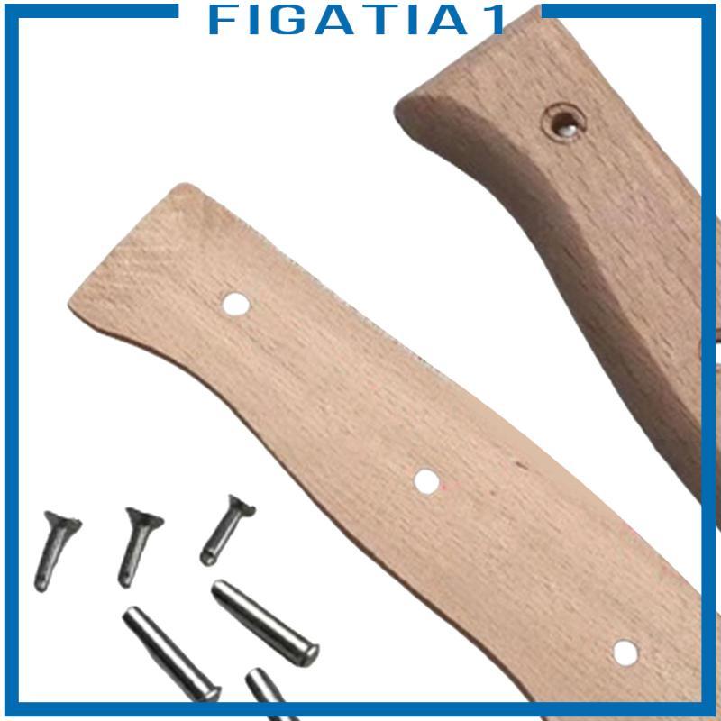 Bộ dụng cụ sửa chữa tay cầm dao bằng gỗ Phụ kiện làm dao nhà bếp Dụng cụ cắt thịt cho các dự án DIY tại nhà