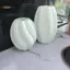 TRTR Bình Hoa Trắng Phong Cách Bắc Âu Giả Nhựa Để Bàn Giọng Cho Gia Đình Bàn Văn Phòng Trang Trí Phòng Ăn VN