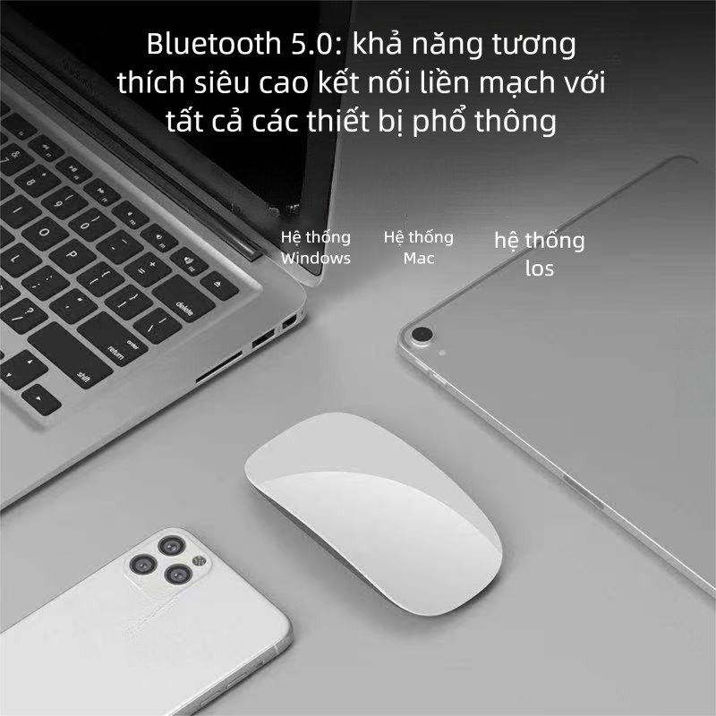 Magic Touch Bluetooth Touch Mouse Typec Sạc không dây