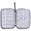 Túi sắp xếp cáp PYCOU, Túi lưu trữ điện tử chống nước Polyester, Tai nghe di động miễn phí sử dụng du lịch