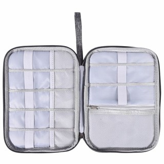 Túi sắp xếp cáp NECKLACEMASK, Túi lưu trữ điện tử không thấm nước, Bộ sắp xếp USB Polyester di động Sử dụng du lịch