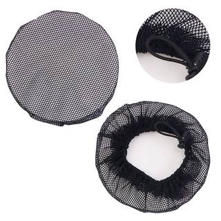 SAFENH Lưới đàn hồi màu đen Snood Hair Net Bun Cover cho múa ba lê Y tá VN