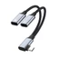 Bộ chuyển đổi USB C đa chức năng Yoo có Chip tích hợp và bộ chuyển đổi tai nghe hỗ trợ sạc nhanh cho âm thanh trong suốt