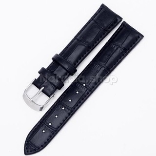 Dây đeo đồng hồ bằng da PU 12-24mm dành cho doanh nghiệp Dây đeo đồng hồ màu nâu đen dành cho nam nữ thay thế