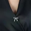PYCOU Nơ Trâm Cài, Trang Sức Thanh Lịch Khóa Pin, Thời Trang Kim Cương Giả Lấp Lánh Pin Dây Thắt Lưng Accessorizing