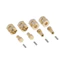 4 Bộ chuyển đổi trung tâm bánh xe lục giác dày 7mm mở rộng thay thế cho phụ kiện sửa chữa bánh xích RC 1 / 24 AXIAL SCX24