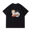 Áo thun tay ngắn GC1 xu hướng thời trang mùa hè unisex, thiết kế anime