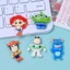 Set Charm Hoạt Hình Pixar Dễ Thương – Toy Story Buzz Lightyear Woody Jessie Kết Hợp Quái Vật Xanh Kawaii size to đẹp