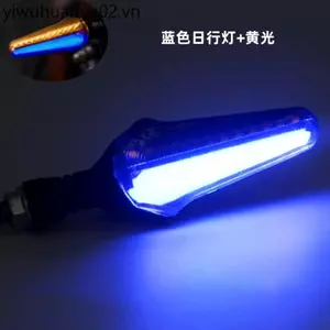 Xe Máy LED Bật Tín Hiệu Sửa Đổi 12V Xe Điện Chạy Nước Bật Tín Hiệu Đèn Báo Đèn Báo Lắp Đặt Đèn Báo