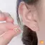 Bông Tai Bướm Ngọt Ngào Thời Trang Với Nơ, Thiết Kế Độc Đáo - Quà Tặng Sinh Nhật và Trang Sức Cưới