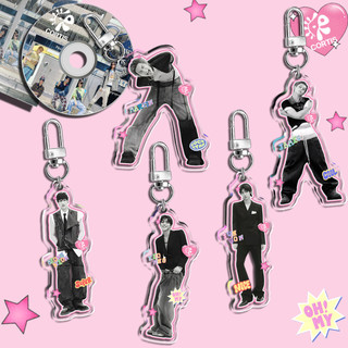 Kawaii Kpop CORTIS KEONHO Keychain Cute Acrylic SEONGHYEON JUHOON JAMES MARTIN Key Ring For Bag Fun Gift Merch A