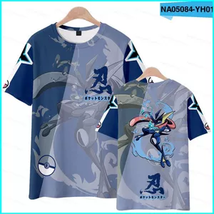 Áo Thun Pokémon Unisex cho Mọi Lứa Tuổi, Thiết Kế 3D, Tay Ngắn, Phù Hợp Cosplay và Hàng Ngày