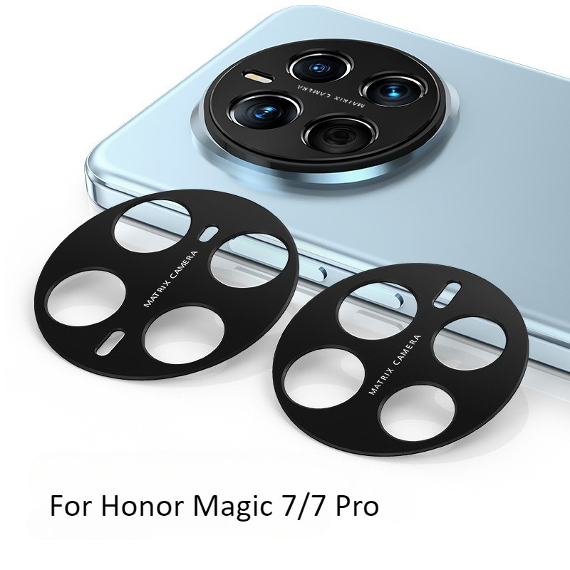 Ống kính bảo vệ camera kim loại nhôm cho Honor Magic 8/7/6/5/GT/Pro/Lite/X70, vòng bảo vệ ống kính, tương thích nhiều mẫu