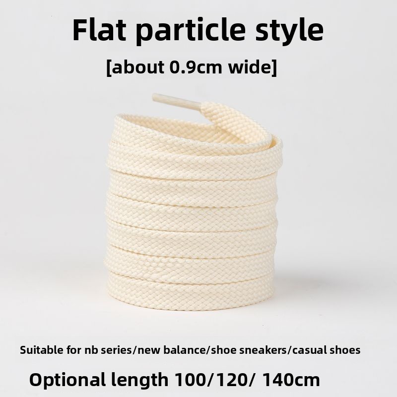 Dây giày phong cách Off-Trắng cho nam nữ, tròn, cotton nguyên chất, phù hợp giày thể thao, lười, da và bóng rổ
