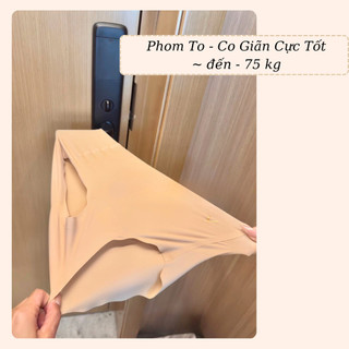 SET 3 quần lót nữ su tàng hình, không viền , không đường may VANVENE QL612, có size lớn - big size