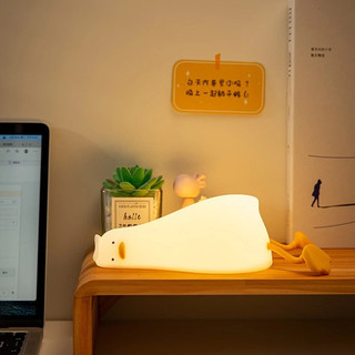 dễ thương Quà Đèn ngủ silicon các hình dạng động vật-đèn ngủ cho bé-có thể điều chỉnh Pin sạc 1200 mAh-Đèn ngủ Xiaopitao