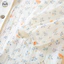 Bộ đồ ngủ cổ tròn cotton cotton nguyên chất dành cho nữ / Bộ đồ ngủ kiểu mục vụ mỏng / Thoải mái thường ngày có thể mặc Bộ đồ quần dài tay bên ngoài / 100% cotton thoáng khí Sweat-A