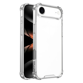 Dành Cho iPhone 17 Air Case Pha Lê Trong Suốt Cứng Mặt Sau Chống Sốc 4-Corner Mỏng Chống Sốc Cho iPhone 16E 15 Plus 14 Pro Max