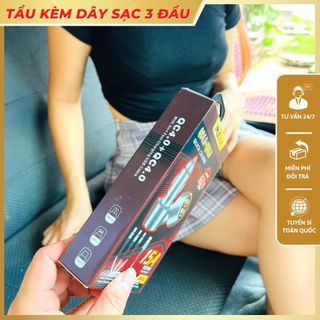 PUGAN Tẩu Sạc Ô Tô 3 Đầu 3.0 & 4.0A Siêu Nhanh 15A Output Strongest Dành Cho Điện Thoại & Thiết Bị USB Phụ Kiện Oto