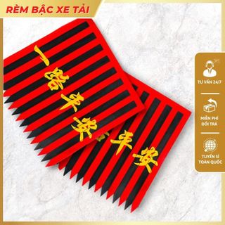 Trang trí bậc bước xe ô tô tải bằng cao su nhiều màu Nhãn Dán