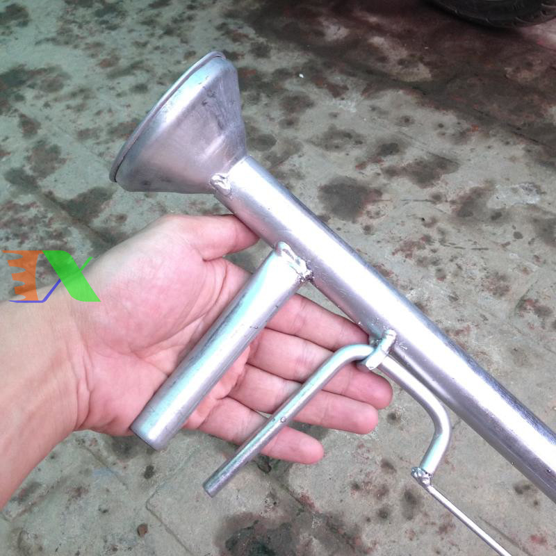 Gậy Gieo Hạt Cầm Tay D32 Mạ Kẽm - Gậy Trỉa Đậu, Tra Phân Tự Động Không Cần Cúi Lưng
