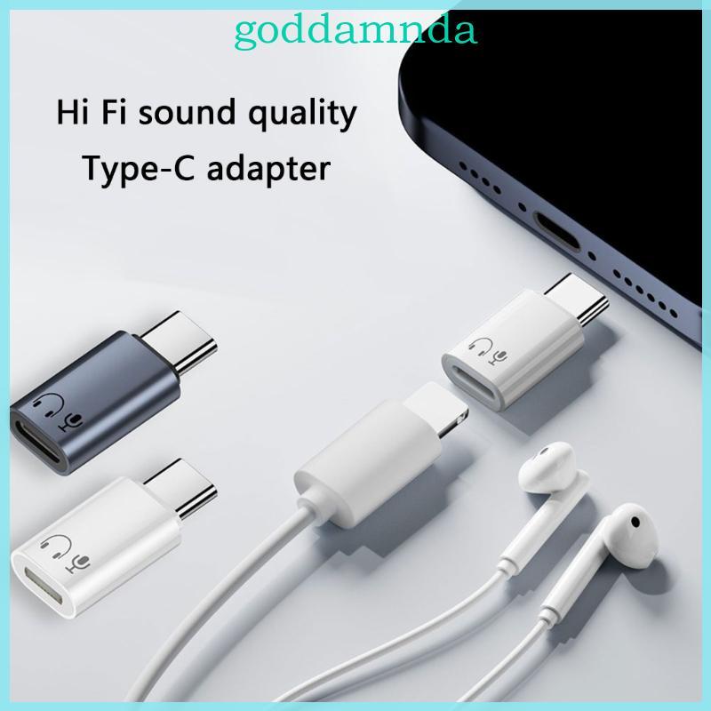 USB C Audios Adapters for Phone 15/16 for Fast Data Transfer Music