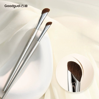 GOODGUDI Cọ Tán Phấn Cọ Tán Phấn Mũi Cọ Tán Phấn Viền Tóc Lông Ngựa Nhỏ Cọ Tán Phấn Trang Điểm Góc Nhìn Từ Bên
