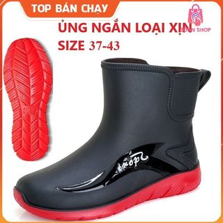 Ủng ngắn lội nước mã #829 size 37-43 hàng nội địa Trung, ủng đi phượt, ủng lao động