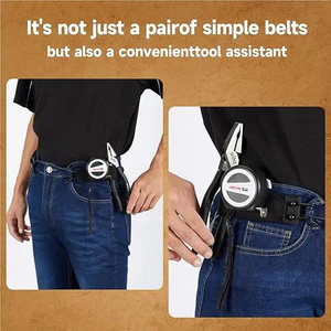 Thắt Lưng Co Giãn Cho Nữ Không Khóa Unisex Thắt Lưng Dây Thắt Lưng Cho Nam Làm Việc Thường Ngày Kinh Doanh Tại Nhà Du Lịch Đi jiwvn